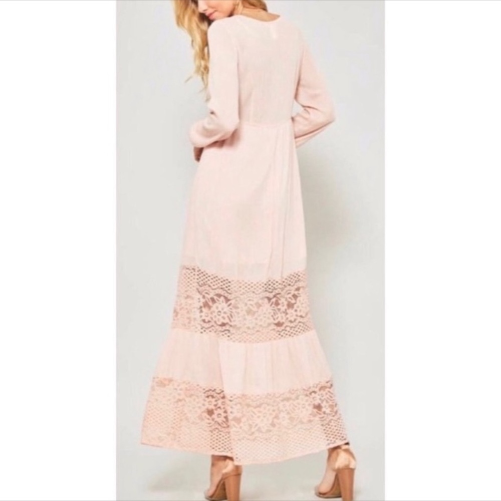 Peach boho dress - Picture 5 of 5